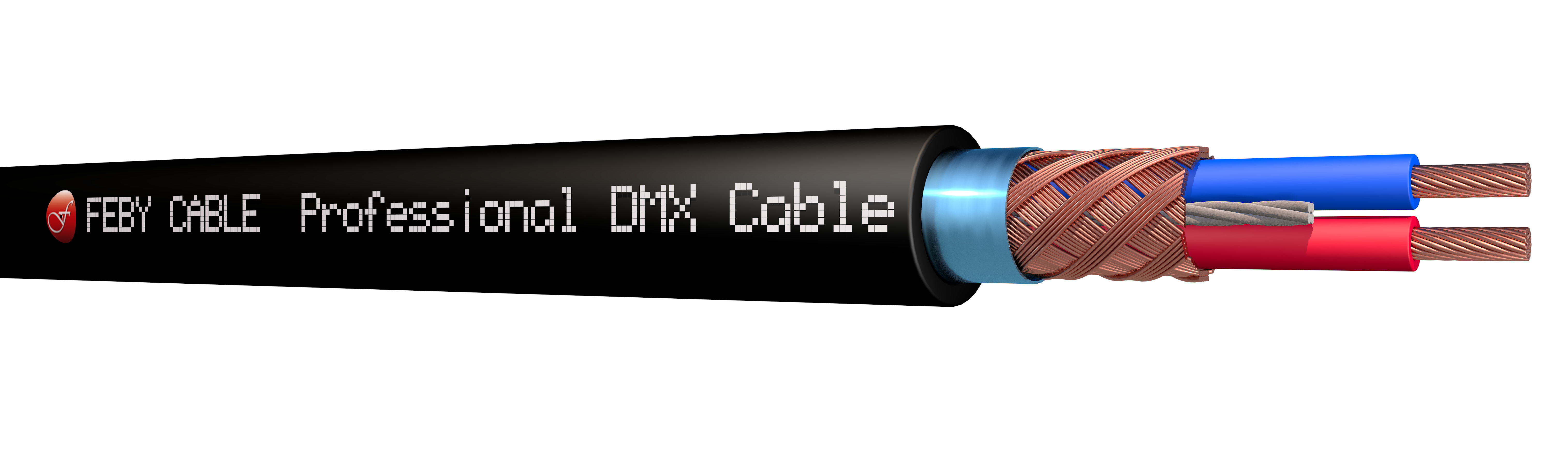 2x0,35 mm²  DMX Kablo